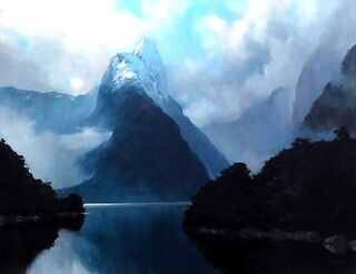 'Mitre Peak' by Graham Moeller