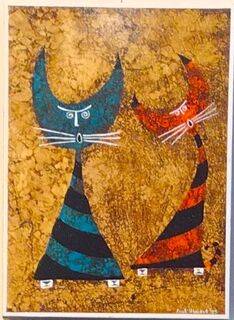 'Midnight Meowing' by Paul Vincent