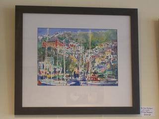 The Boat Harbour by George Thompson (SOLD)