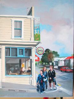 Mt Cook Cafe by Zad Jabbour (SOLD)
