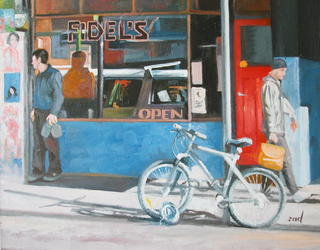 Meet at Fidels by Zad Jabbour (SOLD)