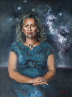 Tatyana Kulida oil portrait example 1