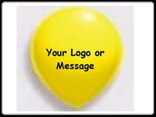 Print balloons to order with custom designs for promotions and parties