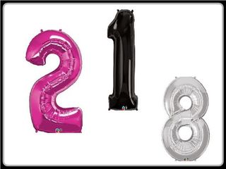 Foil Balloon Numbers at PartyZone 09 4421442