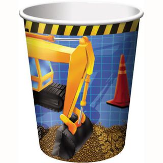 Construction Cups Pk8