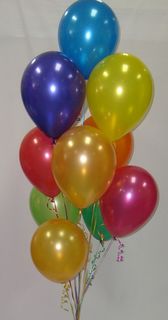 Pearl-Metallic Balloons Helium Filled
