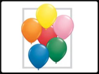 Qualatex Helium quality balloons - flat or with helium fill - mix and match