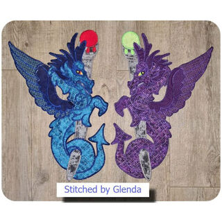 Large Dragon Applique