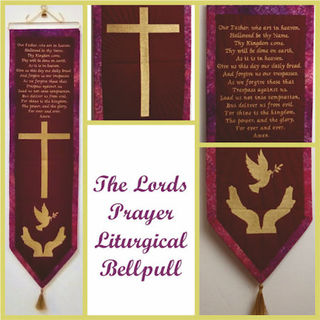 Lords Prayer Liturgical Bell Pull