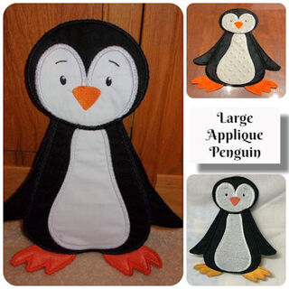 Large Applique Penguin