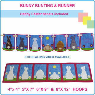 Bunny Bunting and Tablerunner