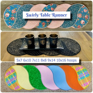 Swirly Table Runner