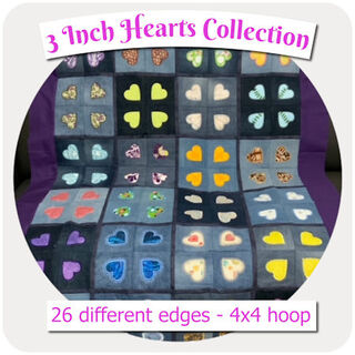 Three Inch Heart Collection
