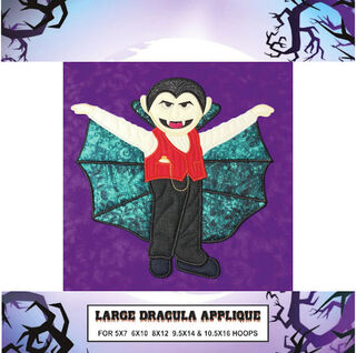 Large Applique Dracula