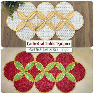 Cathedral Table Runner