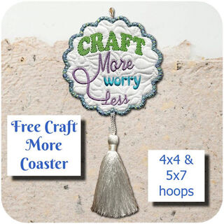 Free Craft More Coaster-Hanger