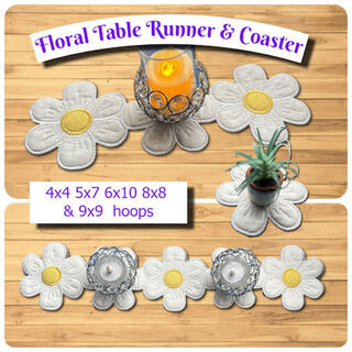 Floral Table Runner