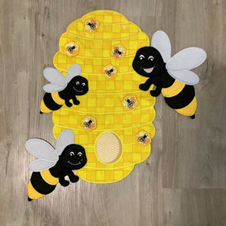 How to make Large Applique Bee Hive