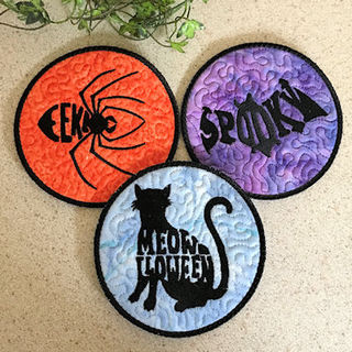 How to make our free Halloween Coasters