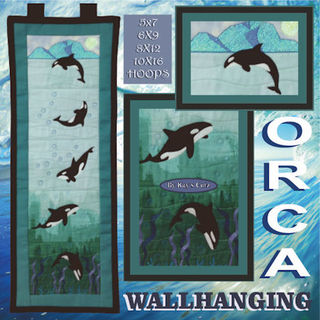 How to make Orca Wall hanging Panels