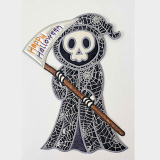 How to make Large Applique Grim Reaper