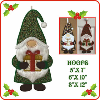 How to make Large Applique Festive Gnome