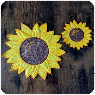 How to make Large Sunflower Placemat