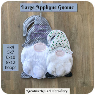 How to make Large Applique Gnome