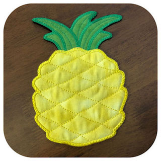 How to make Free Pineapple Coaster