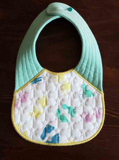In the hoop Baby Bibs