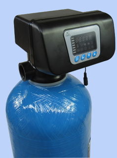 Electronic Auto Backwash Head with Crushed Plate Glass Media