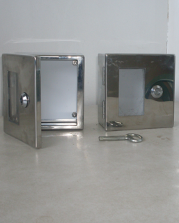 Custom made stainless steel boxes and enclosures