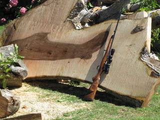 walnutt rifle stock