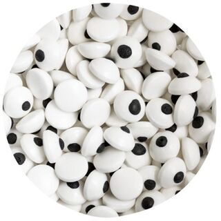 Small candy eyeballs