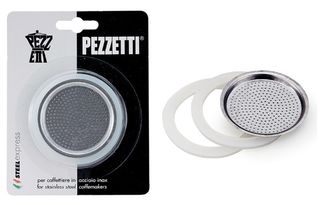 Pezzetti silicon seal pack - s/s 2 cup