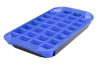 Flexible jumbo silicone ice tray