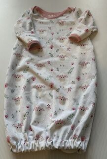 COTTON LYCRA BABY GOWN