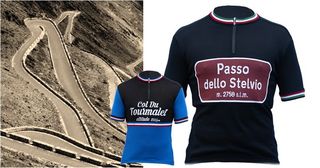 Classic cycling climbs. Passo Stelvio, Alp d'Huez, Tourmalet