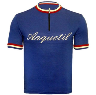 Anquetil Merino Wool Cycling Jersey