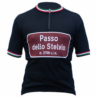 Stelvio Version1 Merino Wool Cycling Jersey