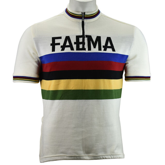 Faema World Champion Merino Wool Cycling Jersey