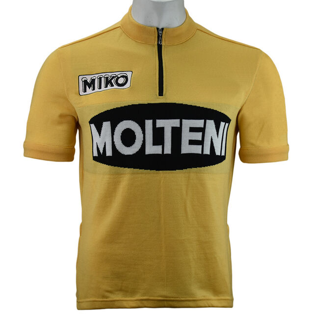 Molteni Tour de France Merino Wool Cycling Jersey