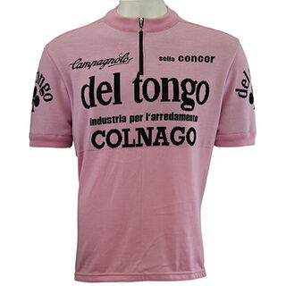 Del Tongo Colnago Merino Wool Cycling Jersey - front