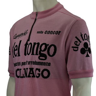 Del Tongo Colnago Merino Wool Cycling Jersey - sleeve
