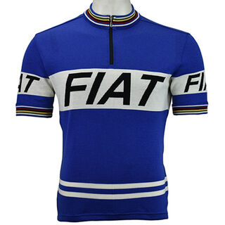 FIAT Merino Wool Cycling Jersey - front