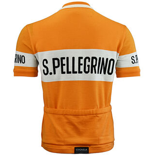 San Pellegrino wool cycling jersey - back
