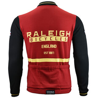 Raleigh 1887 wool cycling jersey - back