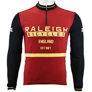 Raleigh 1887 wool cycling jersey - front