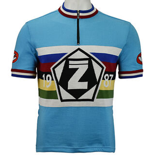 Zeanchi Merino Wool Cycling Jersey - front