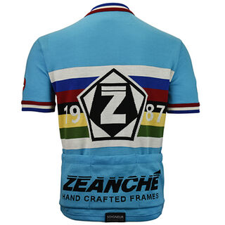 Zeanchi Merino Wool Cycling Jersey - back
